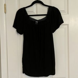 NWOT Old Navy Maternity Black Tee